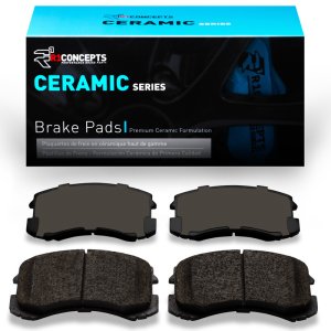 Mitsubishi Lancer Brake Pads - Front - R1 Concepts - Ceramic - `02-`07